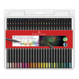 Lápis De Cor Faber Castell Com 50 Cores Super Soft Ecolapis