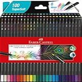 Lápis De Cor  Faber Castell  EcoLápis Supersoft  1207100SOFT  100 Cores