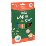 Lapis De Cor Leo Leo 36 Cores Formato Sextavado