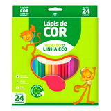 Lápis De Cor Linha Eco Leo E Leo   24 Cores