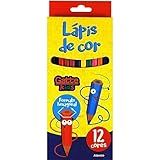 Lápis De Cor, Make +, Sextavado, 12 Cores