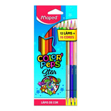 Lápis De Cor Maped Color peps Star 12 3duo 15 Cores