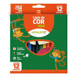 Lápis De Cor Mini Sextavado Leo leo