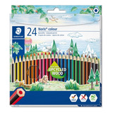 Lápis De Cor Noris Colour 24 Cores Staedtler