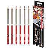 Lápis De Cor Premium Creative Mark Cezanne Vermelho Brilhante Pacote Com 6 Lápis De Desenho Altamente Pigmentados Lápis De Colorir Para Desenhar Misturar Colorir E Mais