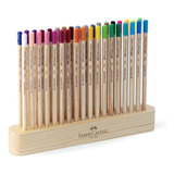 Lápis De Cor Supersoft 36 Cores Natural C Suporte Faber