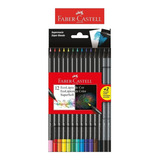 Lápis De Cor Supersoft Macio 12 Cores 2 Grafi Faber Castell