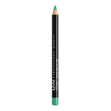 Lápis Delineador De Olhos Nyx Professional Makeup Slim Eye Pencil Cor Teal