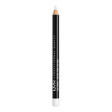 Lápis Delineador De Olhos Nyx Professional Makeup Slim Eye Pencil Cor White