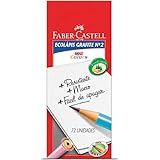 Lápis Ecolápis N 2 B Max Colors 4 Cores Sortidas 72 Unidades Faber Castell
