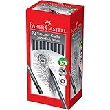 Lápis EcoLápis Supersoft Black 72 Unidades Faber Castell
