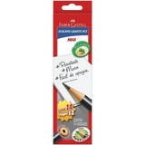 Lápis Grafite Ecolápis 1205 Max 14 Lápis Faber Castell Cor Da Marcação Preto