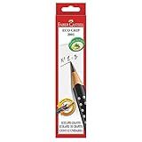Lápis Grafite Nº 2B Triangular- Faber-Castell- EcoLápis Grip 2001- 12 Unidades- Preto