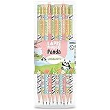 Lapis Grafite Preto HB Panda Com Borracha Na Ponta 72 Unid Leo E Leo