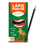 Lápis Hb Preto Atacado Caixa Com 144 Unidades Leo Leo