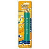 Lápis Preto BIC Evolution Grafite N 2HB Com Borracha Corpo Verde Hexagonal Com 4 Unidades 845963