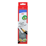 Lápis Preto Faber Castell N 2 Ecolápis Max 12 Unidades