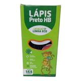 Lápis Preto Leo leo N2 Hb Sextavado Ecológico C 144 Unidades