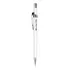 Lapiseira 0.9mm Pentel Branca Blister Cor Branco