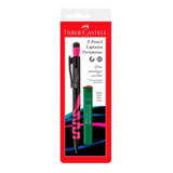 Lapiseira Faber Castell Preto E Rosa Grafite Incluso 0 5
