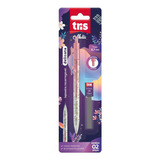 Lapiseira Floral Delicata Holic   Refil De Grafite 0 7  tris