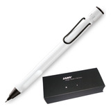 Lapiseira Lamy Safari 0 5mm Branco Preto Ed Limitada