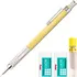 Lapiseira Pentel Graphgear 500 0.9mm + Grafite + 2 Borrachas Cor 0.9 - Bege