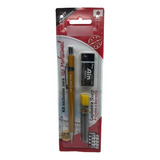 Lapiseira Pentel Sharp P209 Mostarda 0 9  Grafite E Borracha