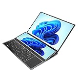 Laptop Com Tela Sensível Ao Toque, 16in 14in Hd Dual Screen Laptop Para Win11 Para Intel Core I7, 1tb Pcie Nvme M.2 Ssd 8gb Ddr4 Ram Dual Ssd Gaming Laptop, Bateria De 13600mah, (plugue Dos Eua)