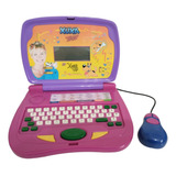 Laptop Da Xuxa Teen Original Candide funcionando 
