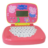 Laptop Infantil Educativo Peppa Pig Bilíngue