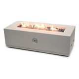 Lareira A Gás Área Externa Fire Pit Cimentício Santa Helena