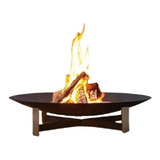 Lareira A Lenha Firepit Área Externa Jardim 71cm