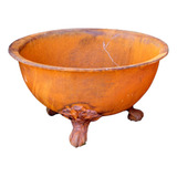 Lareira Bacia De Jardim 84 Cm De Diâmetro Ferro Fundido