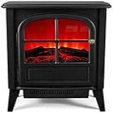 Lareira Elétrica Lareira Elétrica Portátil Com Lareira Elétrica Lareira Autônoma De 54 Cm De Altura Equipada Com Aquecimento E 2 Configurações De Ventilador B B Small Gift