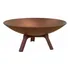 Lareira Ferro Fundido Braseiro 62 Cm Envelhecida Jardim Lib  Cor Ferro Envelhecida