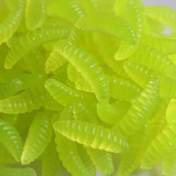 Larva De Pesca Bichinho Da Laranja Artificial 2cm C 50un