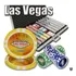 Las Vegas Casino Poker Chip Set Raridade Exclusiva Único Br