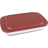 Lasanheira Marinex 5l Travessa Assadeira Grande Com Tampa