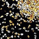 Lascas De Vidro Trituradas Irregulares Metálicas Irregulares Com Glitter Grande Dourado E Prata 100 G 4 6 Mm Para Artesanato De Unhas Faça Você Mesmo Enchimento De Vasos Epóxi Decoração De Fabricação De Joias Ouro E Prata 4 6 Mm 