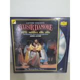 Laser Disc Donizetti : L'elisir D'amore - Reg: James Levine