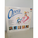 Laser Disc Essencial Opera : Pavarotti / Domingo - Importado