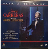 Laser Disc Jose Carreras Sing Andrew