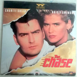 Laser Disc Raro The Chase Rotação Máxima Com Charlie Sheen