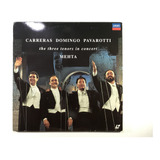 Laserdisc Carreras Domingo Pavarrotti Mehta