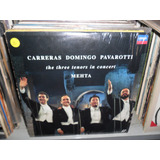 Laserdisc Carreras Domongo Pavarotti Top