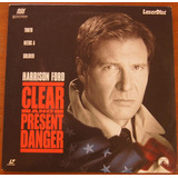 Laserdisc Duplo Clear And Present Danger