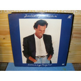 Laserdisc Julio Iglesias Satrry Night Arte Som