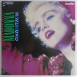 Laserdisc Madonna 1989 Ciao Italia Live Italy Não É Lp