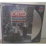 Laserdisc Monteverdi : L'orfeo - Reg: Jean-pierre Ponnelle